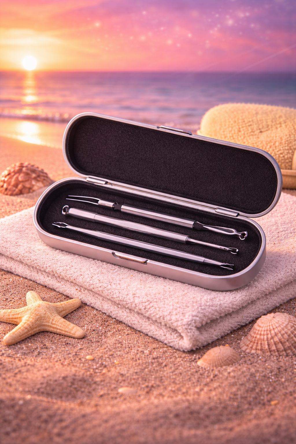 Radiant Shores Pimple Extractor Tool – Clear & Smooth Skin