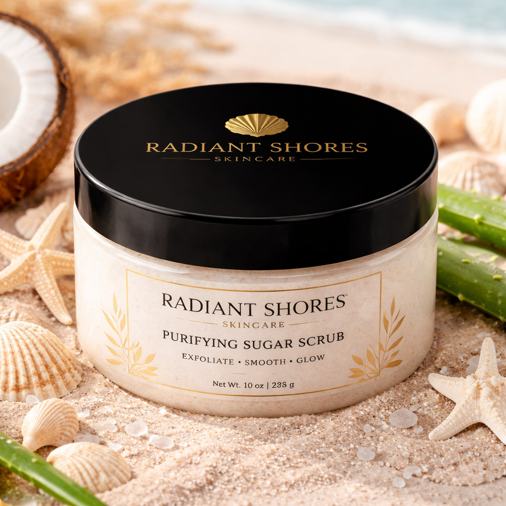 Radiant Shores Exfoliating Body Scrub – Glow & Renew