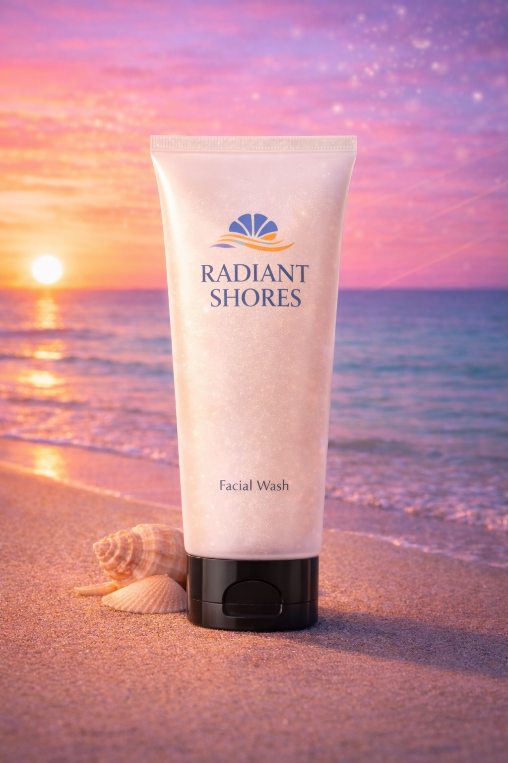 Radiant Shores Facial Cleanser – For Fresh, Clean, and Glowing Skin