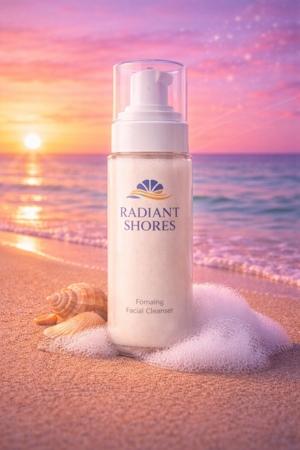 Radiant Shores Facial Cleanser – For Fresh, Clean, and Glowing Skin
